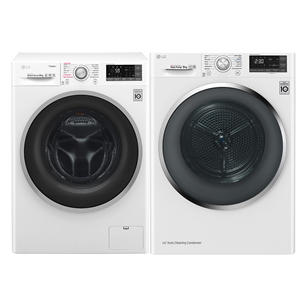 Washing machine + dryer LG (9 kg / 9 kg)