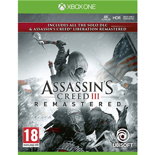 Xbox One mäng Assassin's Creed III + Liberation Remastered