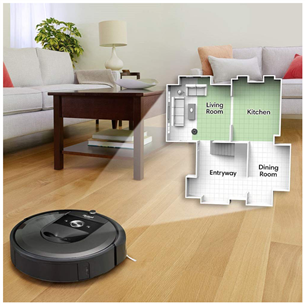 iRobot Roomba i7, серый - Робот-пылесос