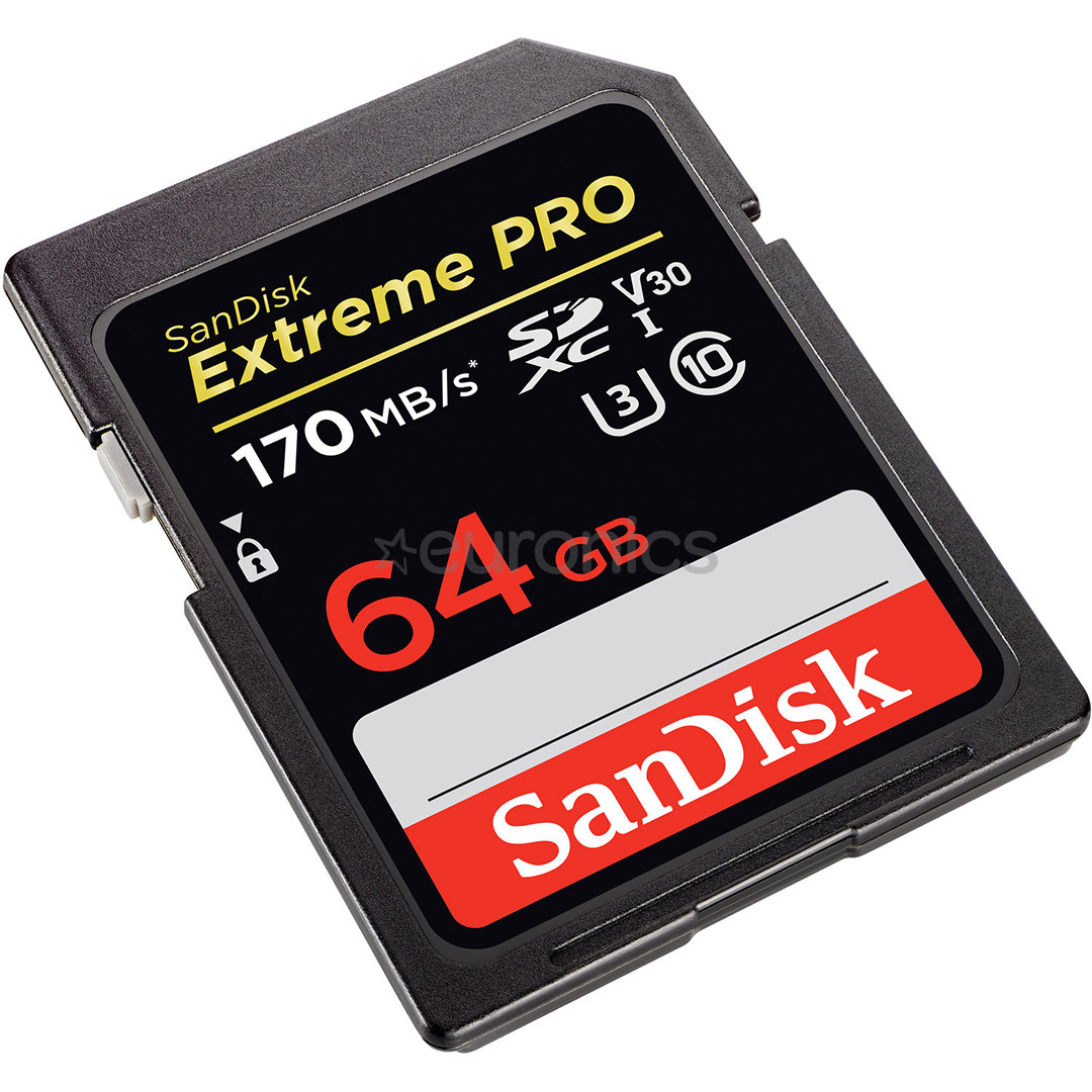 SDXC mälukaart SanDisk Extreme PRO (64 GB)