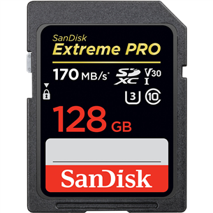 SDXC memory card SanDisk Extreme PRO (128 GB) SDSDXXY-128G-GN4IN