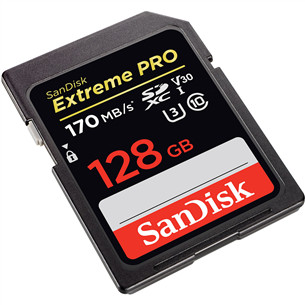SDXC mälukaart SanDisk Extreme PRO (128 GB)
