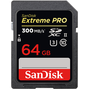 SDXC mälukaart SanDisk Extreme PRO (64 GB)