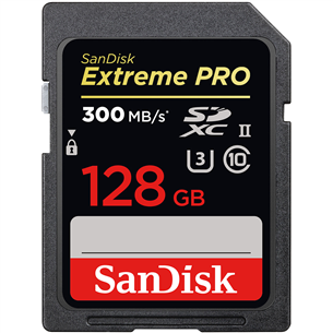 SDXC mälukaart SanDisk Extreme PRO (128 GB)
