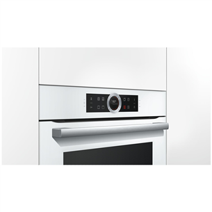 Bosch Serie 8, 71 L, white - Built-in Oven