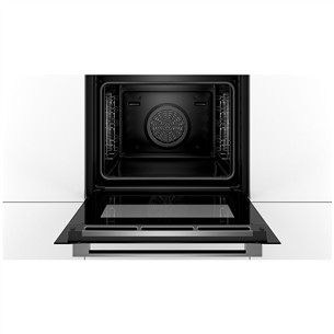 Bosch Serie 8, 71 л, белый - Интегрируемый духовой шкаф
