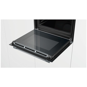 Bosch Serie 8, pyrolytic cleaning, 71 L, inox - Built-in Oven