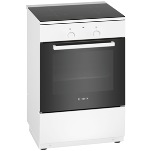 Bosch Serie 2, 66 L, white - Freestanding Induction Cooker