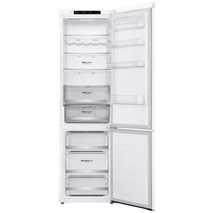 LG, height 203 cm, 384 L, white - Refrigerator