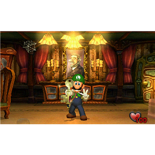 3DS game Luigi's Mansion