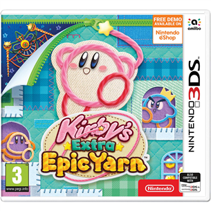 3DS game Kirby's Extra Epic Yarn