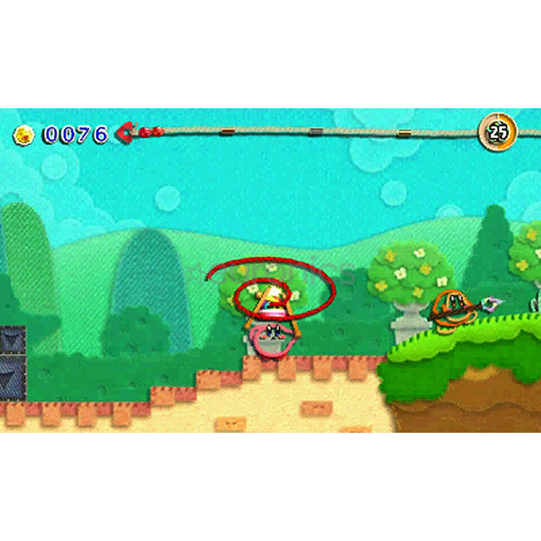 3DS mäng Kirby's Extra Epic Yarn