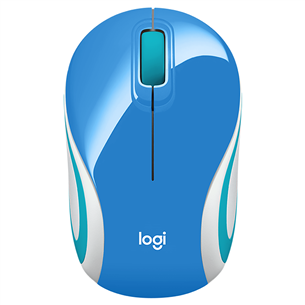 Logitech M187, синий - Беспроводная оптическая мышь