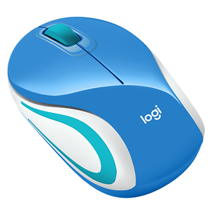 Logitech M187, blue - Wireless Optical Mouse