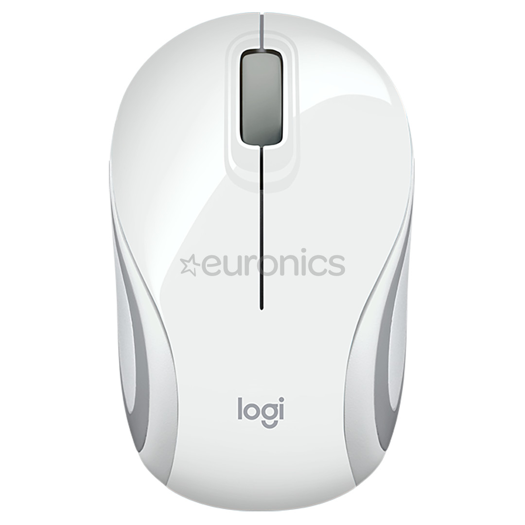 Logitech M187, valge - Juhtmevaba optiline hiir