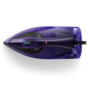 Philips Azur Elite, 3000 Вт, черный/фиолетовый - Паровой утюг