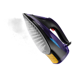 Philips Azur Elite, 3000 Вт, черный/фиолетовый - Паровой утюг