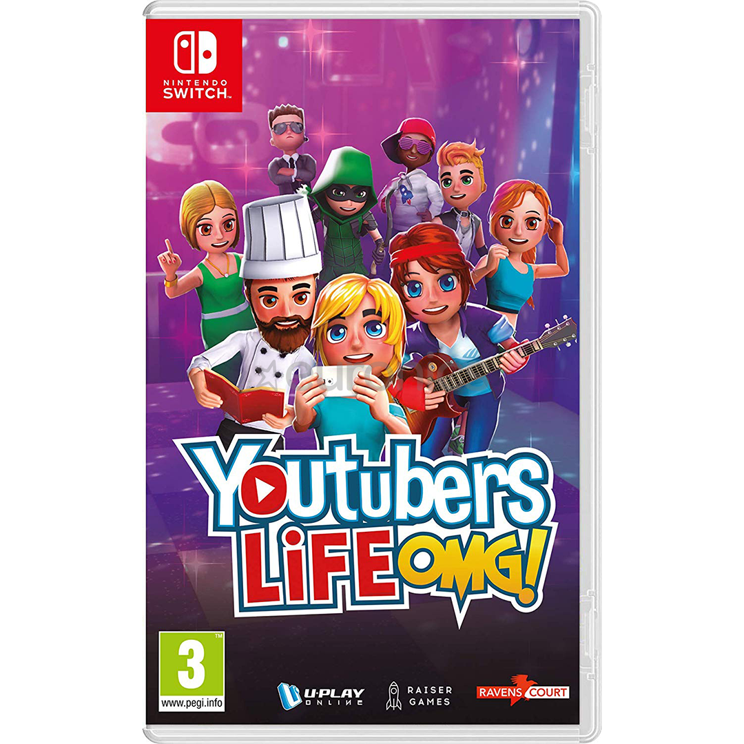 Switch game YouTubers Life OMG! Edition