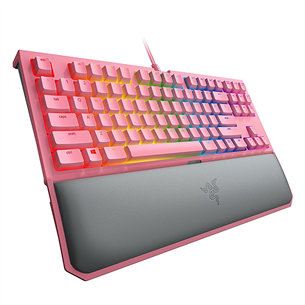 Razer BlackWidow TE Chroma V2 Green Switch, US, pink - Keyboard