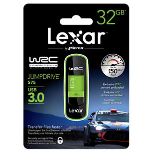 USB-накопитель Lexar JumpDrive S75 WRC (32 ГБ)