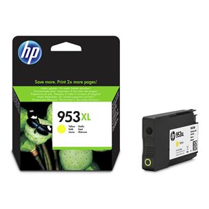 HP 953XL, yellow - Ink cartridge F6U18AE#BGX