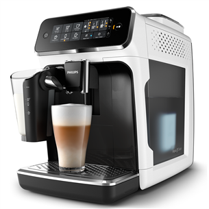 Philips LatteGo 3200 Series, черный/белый - Кофемашина