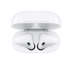 Apple AirPods 2 - Täisjuhtmevabad kõrvaklapid koos juhtmevaba laadimiskarbiga