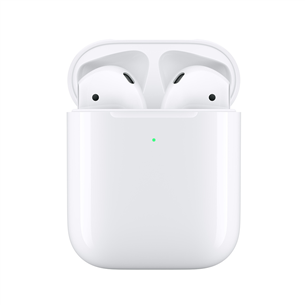 Apple AirPods 2 - Täisjuhtmevabad kõrvaklapid koos juhtmevaba laadimiskarbiga