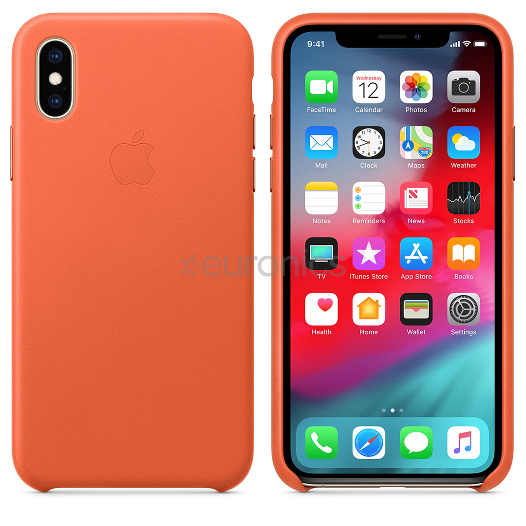 iPhone XS nahast ümbris Apple