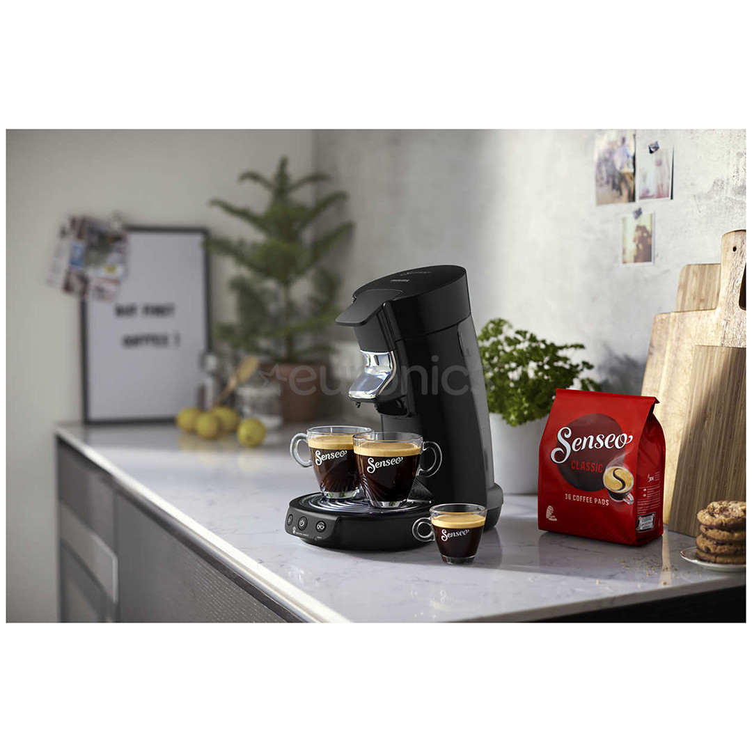 Philips Senseo Viva Cafe, black - Coffee pod machine