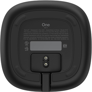 Sonos One, Gen 2, black - Smart Speaker