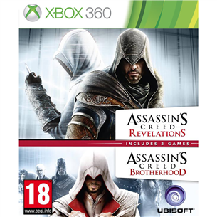 Xbox 360 mängud Assassin's Creed: Brotherhood + Revelations