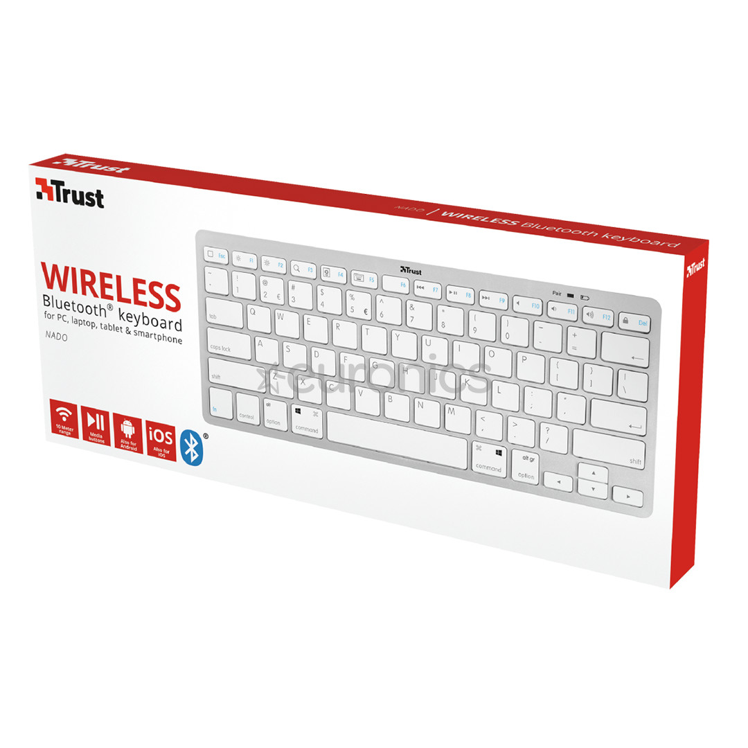 Wireless keyboard Trust Nado (SWE)