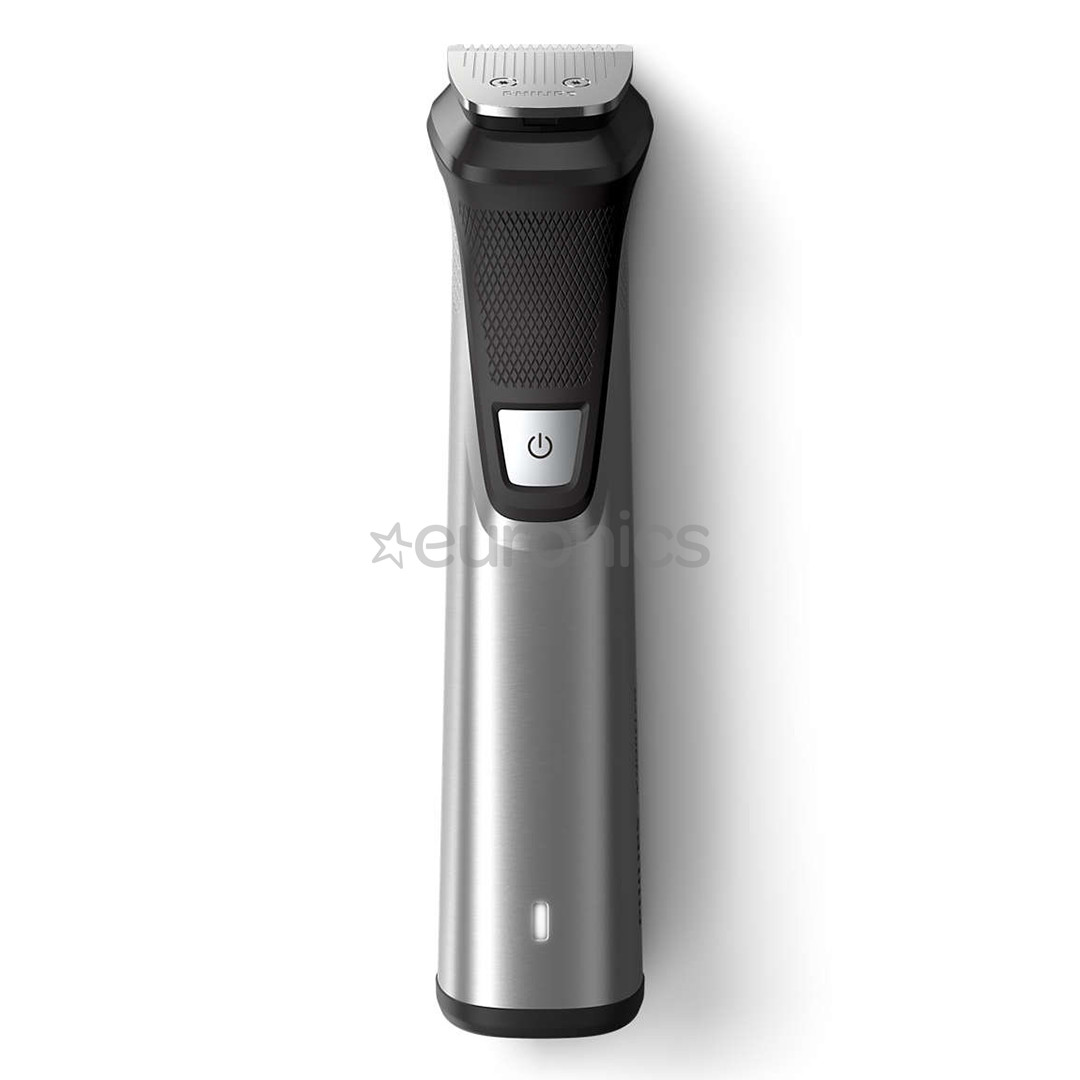 Philips Multigroom 7000 Series, 14 в 1, серебристый/черный  - Мультитриммер