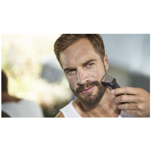 Philips Multigroom 7000 Series, 14 в 1, серебристый/черный  - Мультитриммер