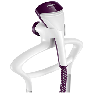 Philips ComfortTouch, 2000 W, white/purple - Garment steamer