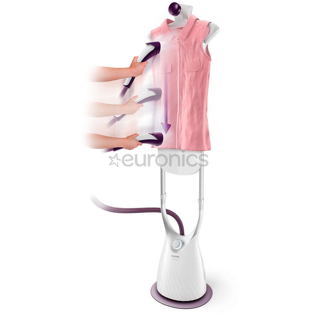 Philips ComfortTouch, 2000 Вт, белый/фиолетовый - Отпариватель