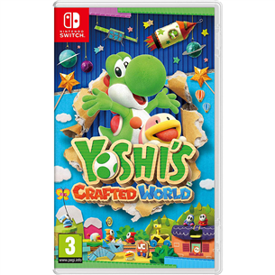 Switch game Yoshi's Crafted World