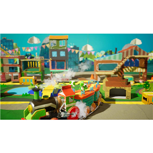 Switch game Yoshi's Crafted World