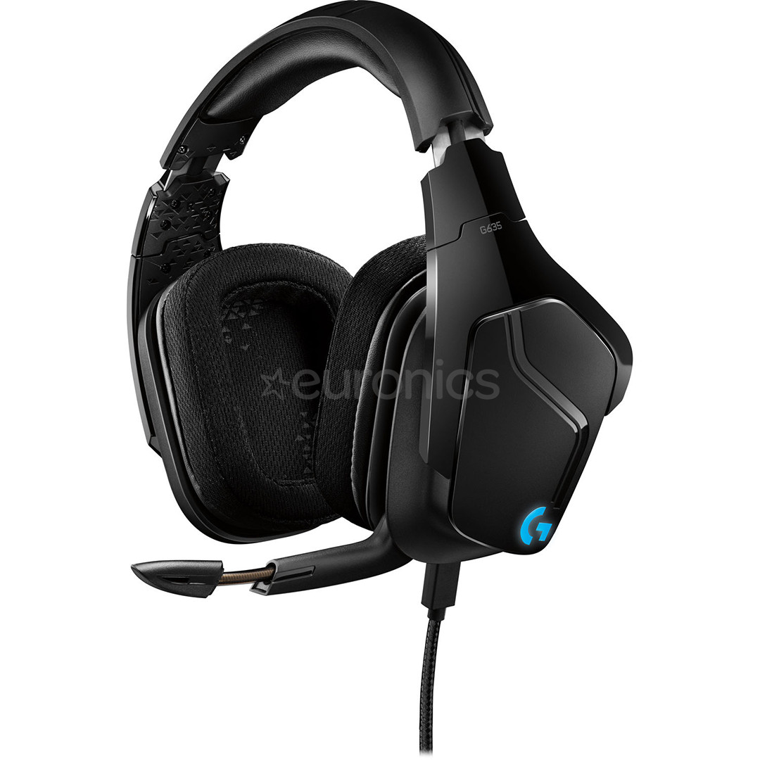 Headset 7.1 Logitech G635 LIGHTSYNC