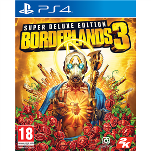 PS4 game Borderlands 3 Super Deluxe Edition