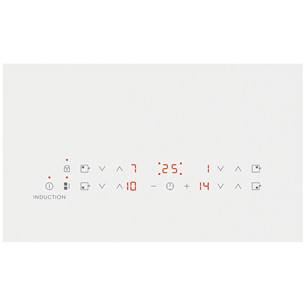 Electrolux, width 59 cm, frameless, white - Built-in Induction Hob