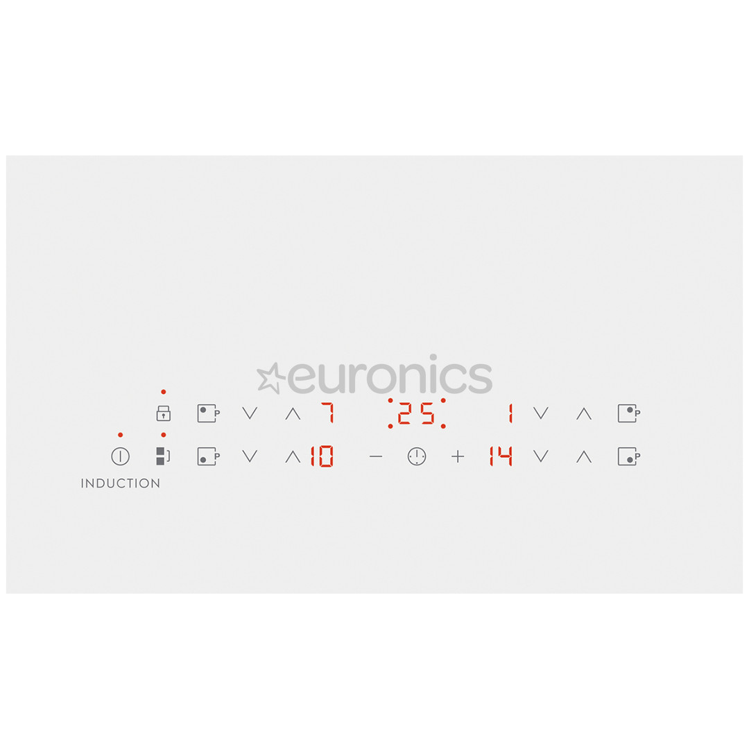 Electrolux, width 59 cm, frameless, white - Built-in Induction Hob