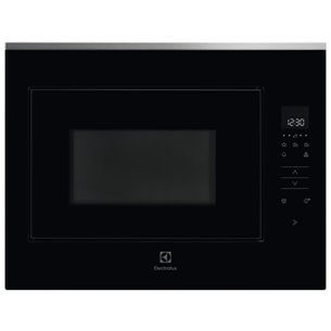 Electrolux, 26 L, 900 W, black/inox - Built-in Microwave Oven KMFE264TEX
