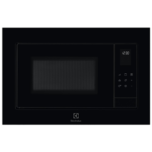 Electrolux, 25 L, 900 W, must - Integreeritav mikrolaineahi grilliga