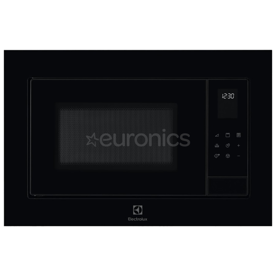 Electrolux, 25 L, 900 W, black - Built-in Microwave Oven with Grill