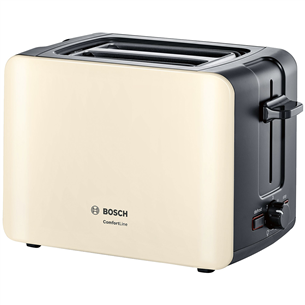 Bosch ComfortLine, 1090 W, beige/black - Toaster TAT6A117