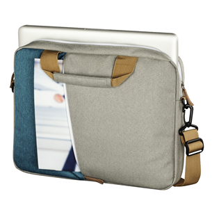 Hama Florence, 13.3'', beige/blue - Notebook Bag