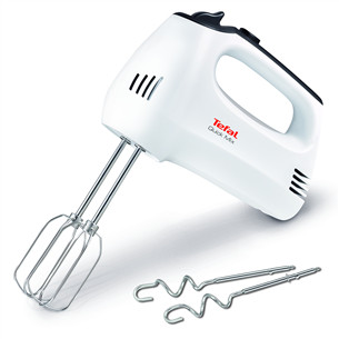 Tefal QuickMix, 300 Вт, белый/черный - Ручной миксер HT3101