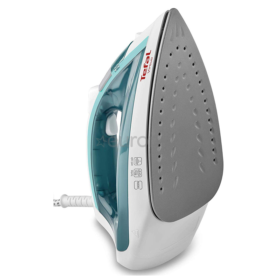 Tefal Virtuo, 1800 Вт, белый/зеленый - Паровой утюг